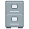 File Cabinet emoji on Emojione